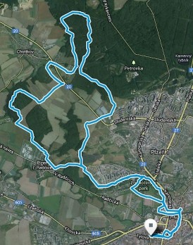 Tady je mapa