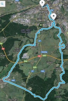 Tady je mapa