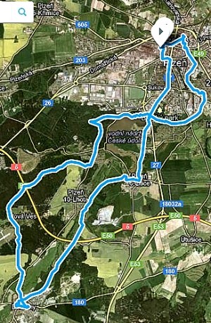Tady je mapa