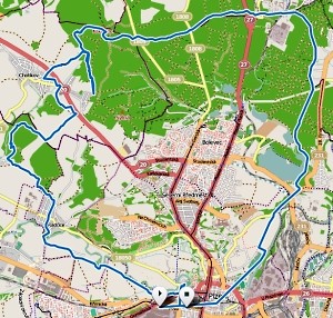 Tady je mapa