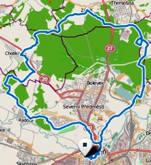 Tady je mapa