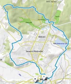 Tady je mapa